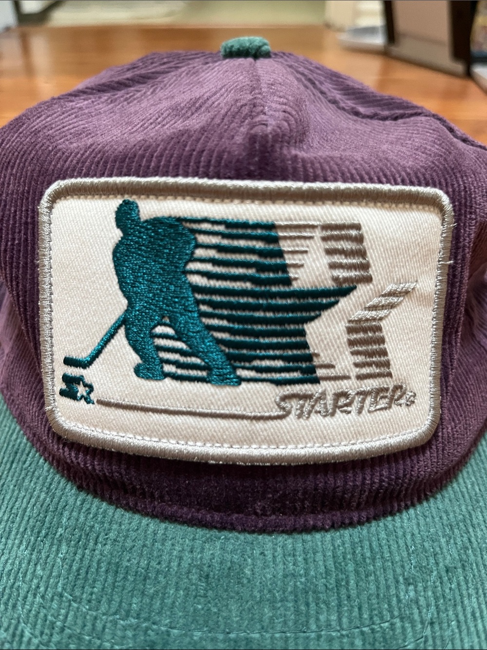 Vintage 90’s Starter Might Ducks colored hat - Picture 2 of 5